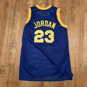 Jordan Men's Blue and Navy Top Jersey
